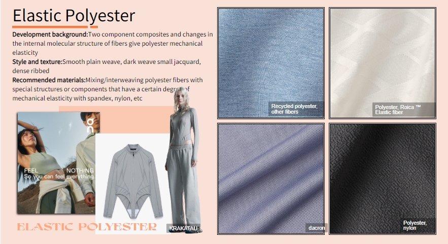 Elastic Polyester
